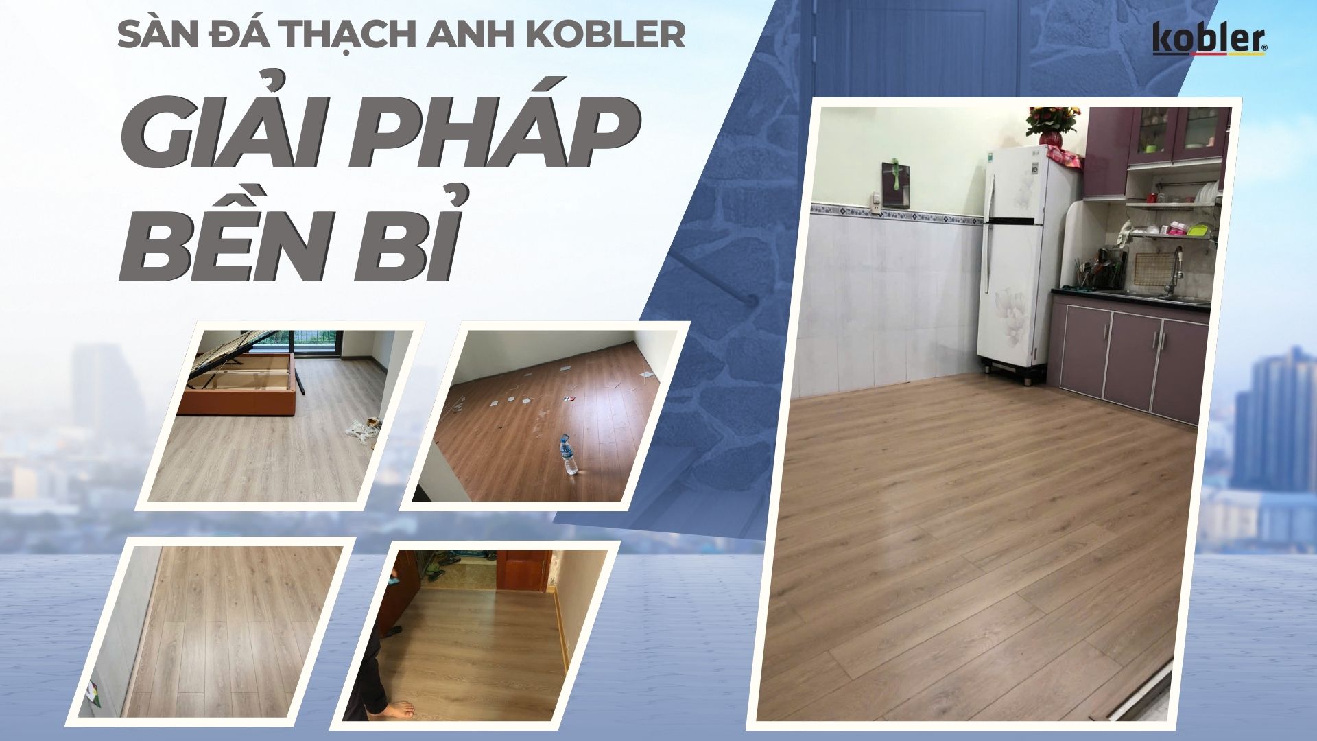 Ưu điểm nổi bật của sàn đá thạch anh Kobler
